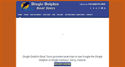 Desktop Screenshot of dingledolphin.com